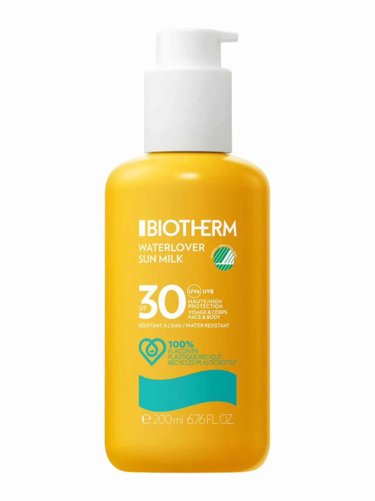 Biotherm Waterlover Sun Milk SPF 30 -aurinkosuojavoide 200 ml^ Aurinkotuotteet