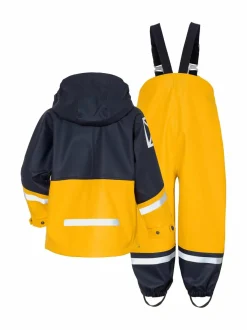 Ulkoiluvaatteet|Ulkoiluvaatteet<Didriksons Waterman-sadeasusetti 321 OAT YELLOW