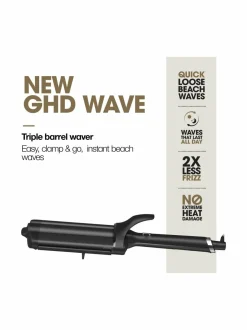 GHD Wave Professional Triple Waver -kolmoislainerauta^ Hiustenhoitolaitteet|Hiustenhoito