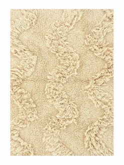 Kylpyhuonetekstiilit<Casa Stockmann Wave-kylpyhuonematto 60 x 90 cm MILKY SAND