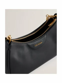 Olkalaukut<Ted Baker London Webbing Leather Crossbody -laukku BLACK