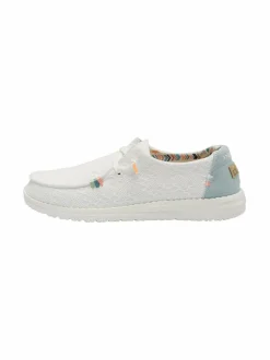 Urheilujalkineet|Tennarit & Sneakerit<HEYDUDE Wendy Boho -kävelykengät 1KF WHITE CROCHET