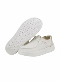 Urheilujalkineet|Tennarit & Sneakerit<HEYDUDE Wendy Rise -kävelykengät 1K8 SPARK WHITE