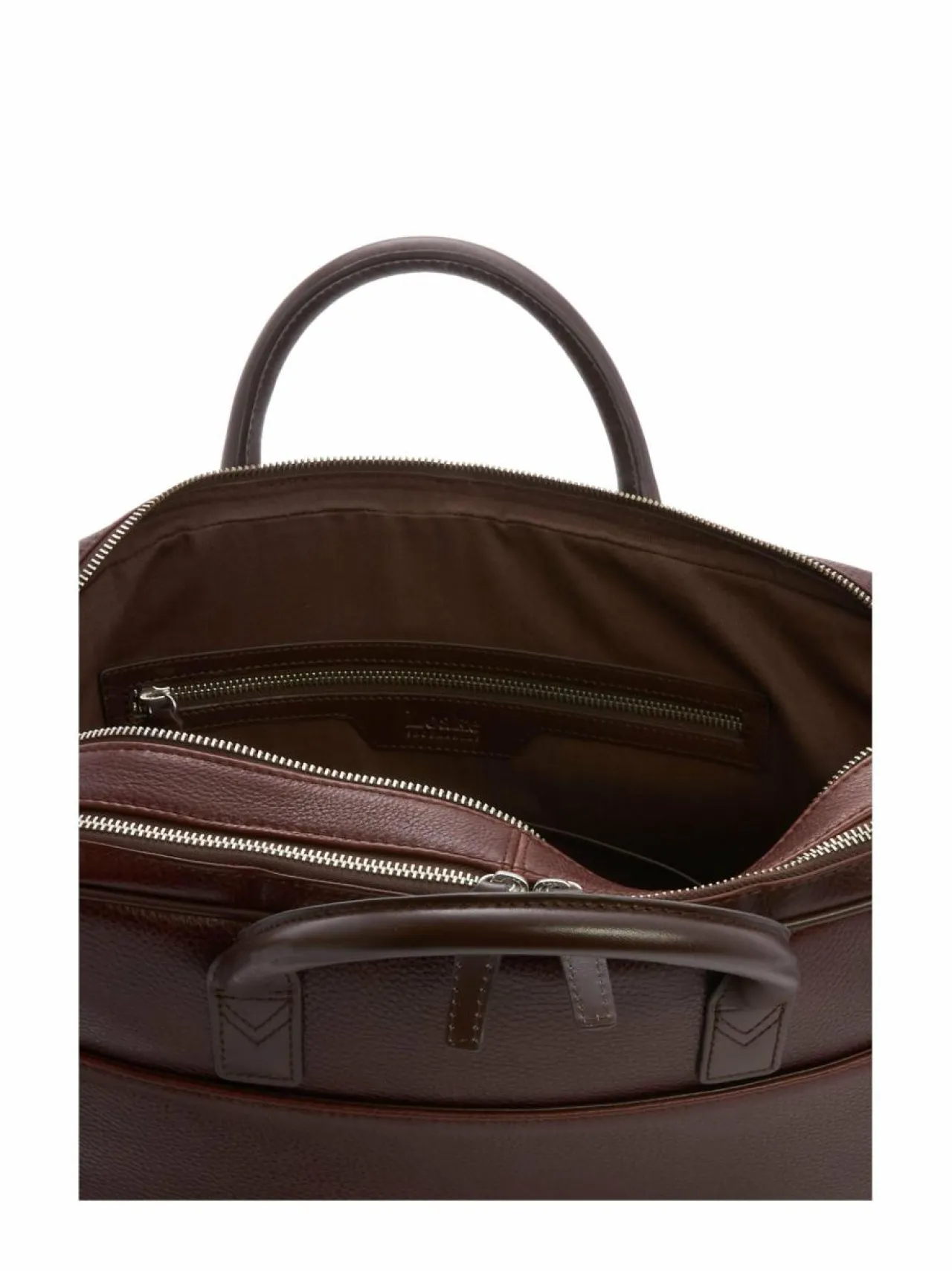 Laukut<Loake Westminster-nahkasalkku DKG DARK BROWN GRAIN