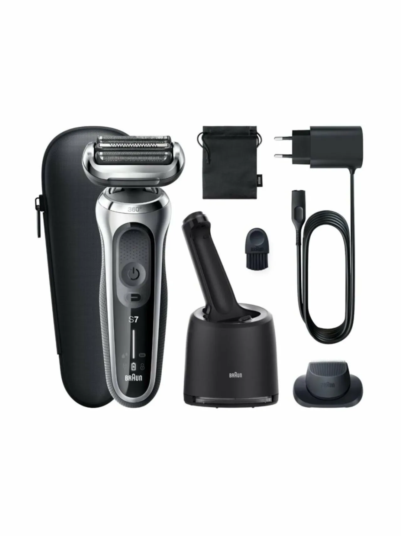 Braun Wet&Dry Series-7 -parranajokone^ Ihokarvanpoisto