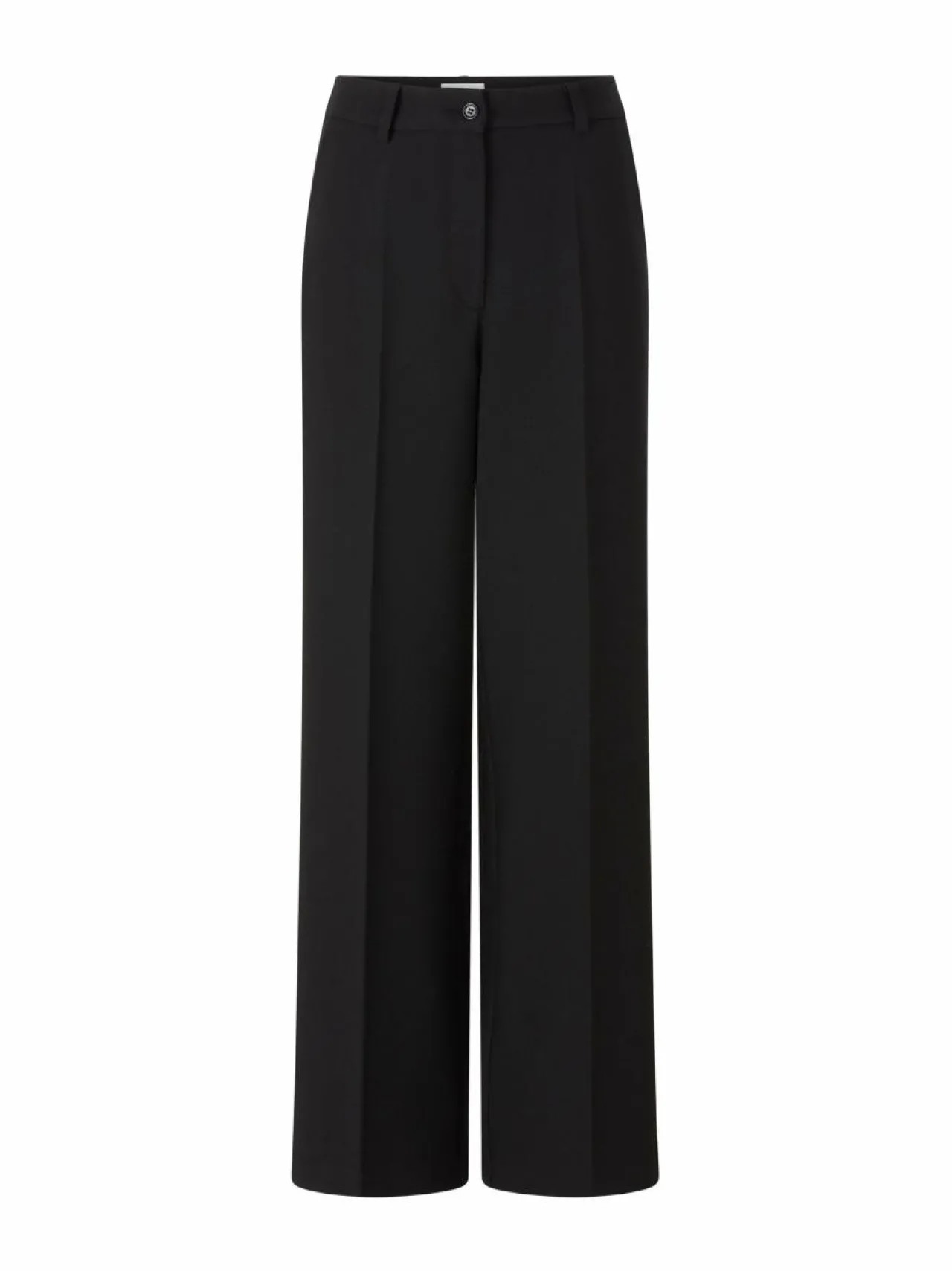 Housut<rich & royal Wide Leg -prässihousut 890 BLACK