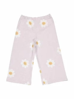 Housut & Jumpsuitit|Housut<Lindex Wide Slub -housut 9959 LIGHT DUSTY LILAC