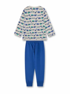 Yöasut & Kylpytakit<Sanetta Work Machine -pyjamasetti 1967 NATURE MELANGE