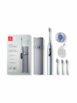 Hampaidenhoito<Oclean X Pro Digital -sähköhammasharjapakkaus SILVER