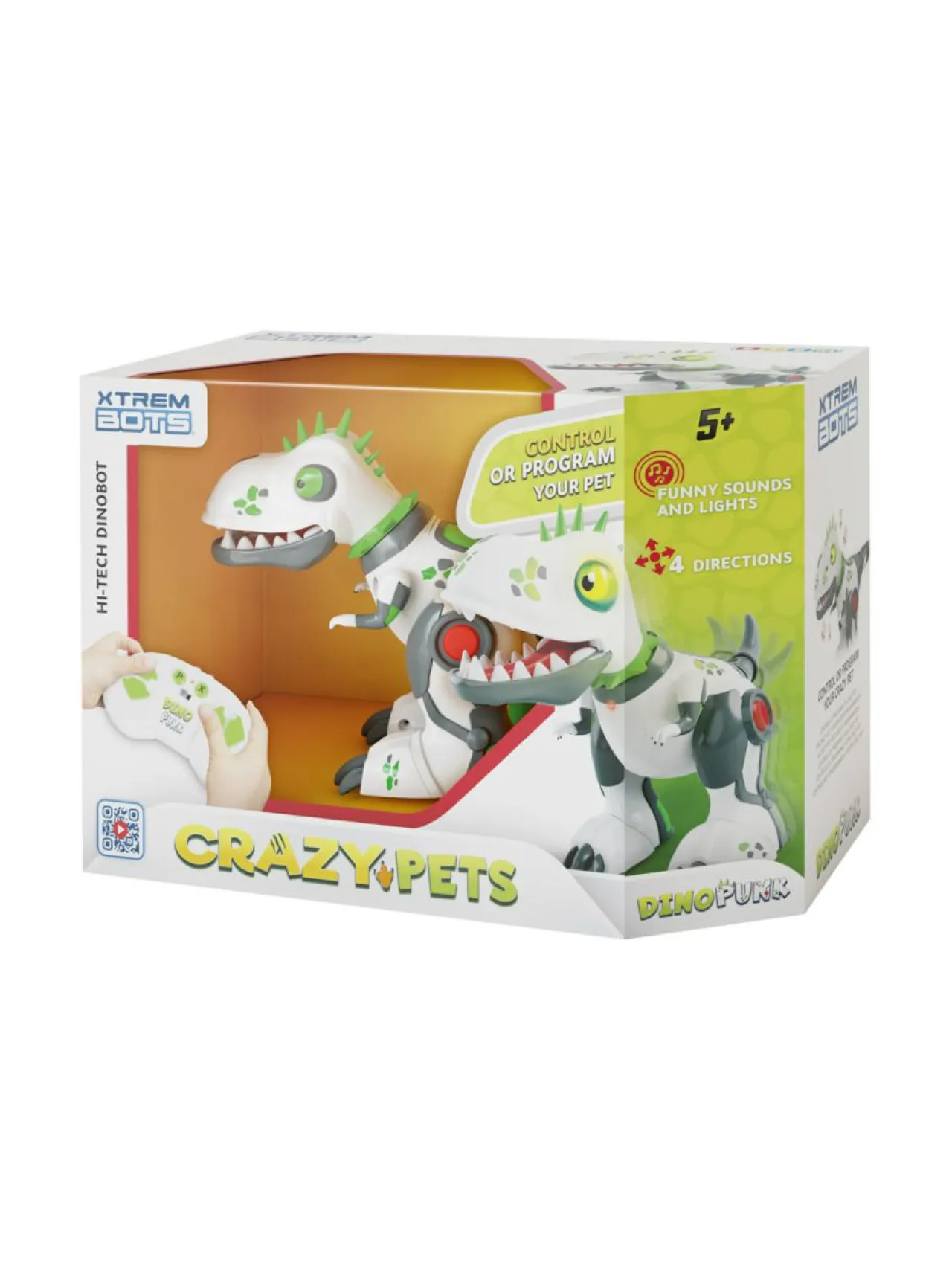 Figuurit & Interaktiiviset Lelut<XTREM BOTS Crazy Pets Robotti Dino Punk