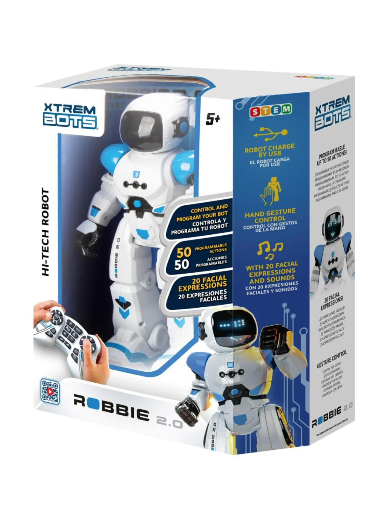 Figuurit & Interaktiiviset Lelut<XTREM BOTS Robotti Robbie Bot 2.0