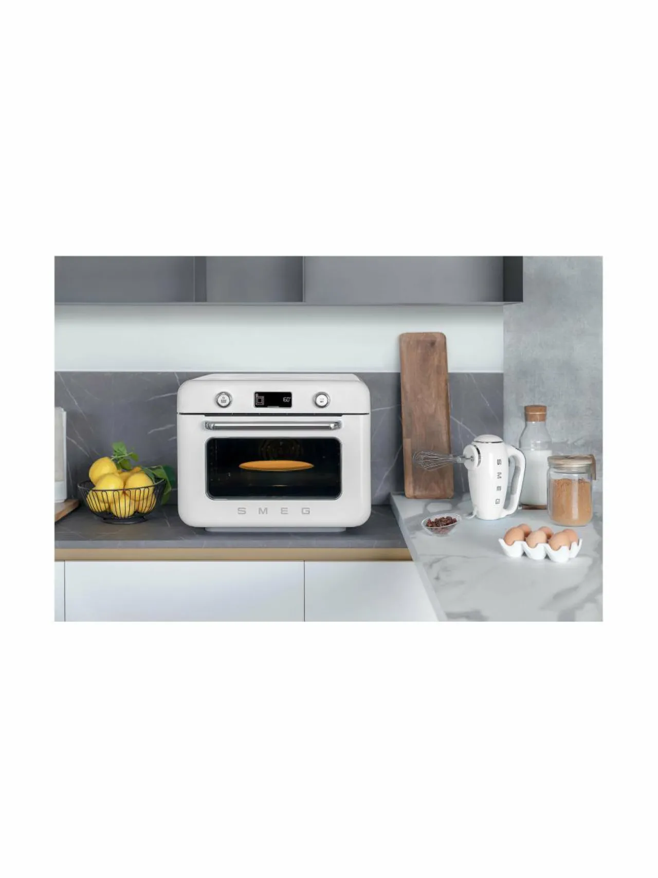 Muut Keittiölaitteet<Smeg Yhdistelmähöyryuuni WHITE