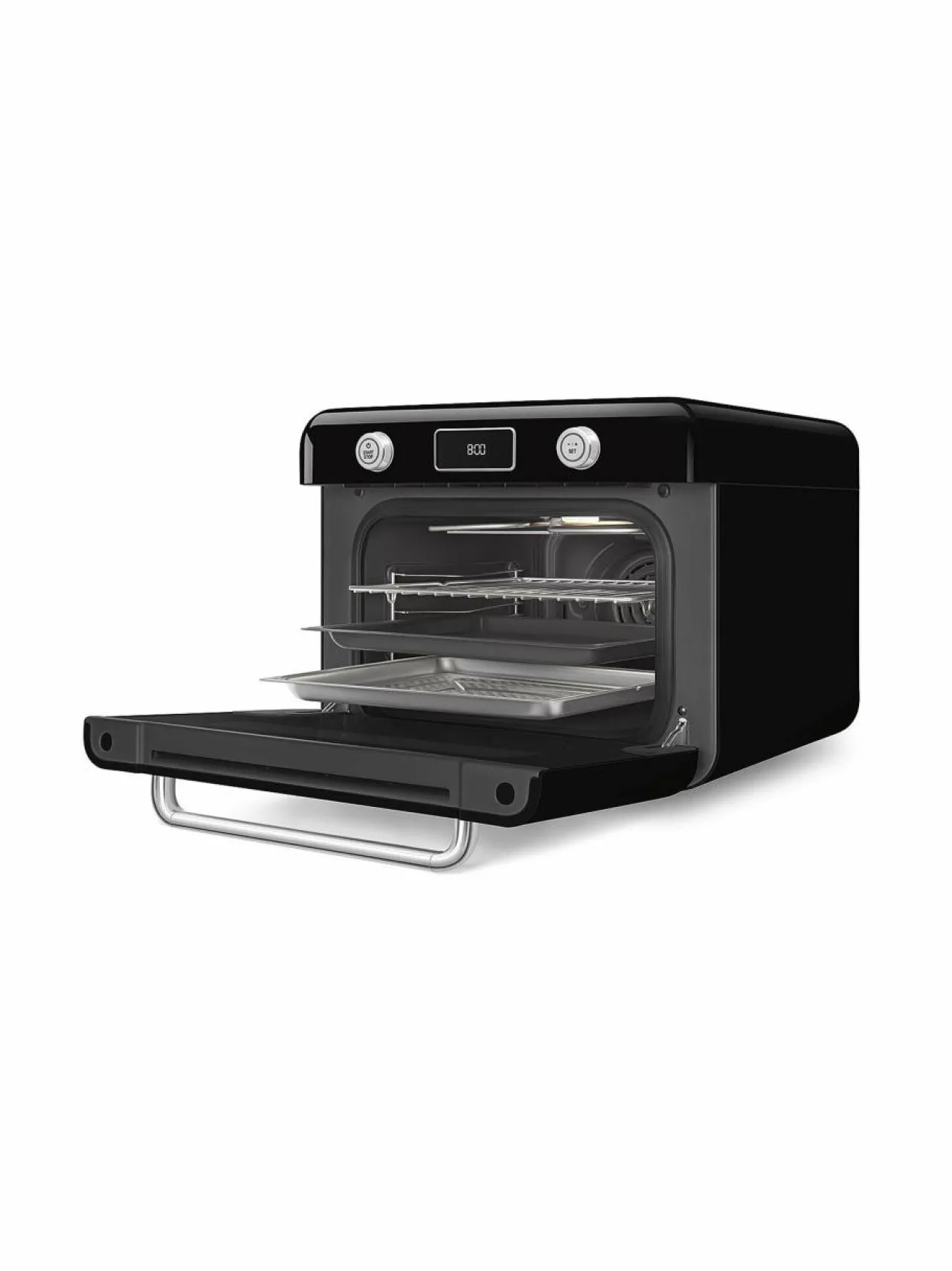 Muut Keittiölaitteet<Smeg Yhdistelmähöyryuuni BLACK