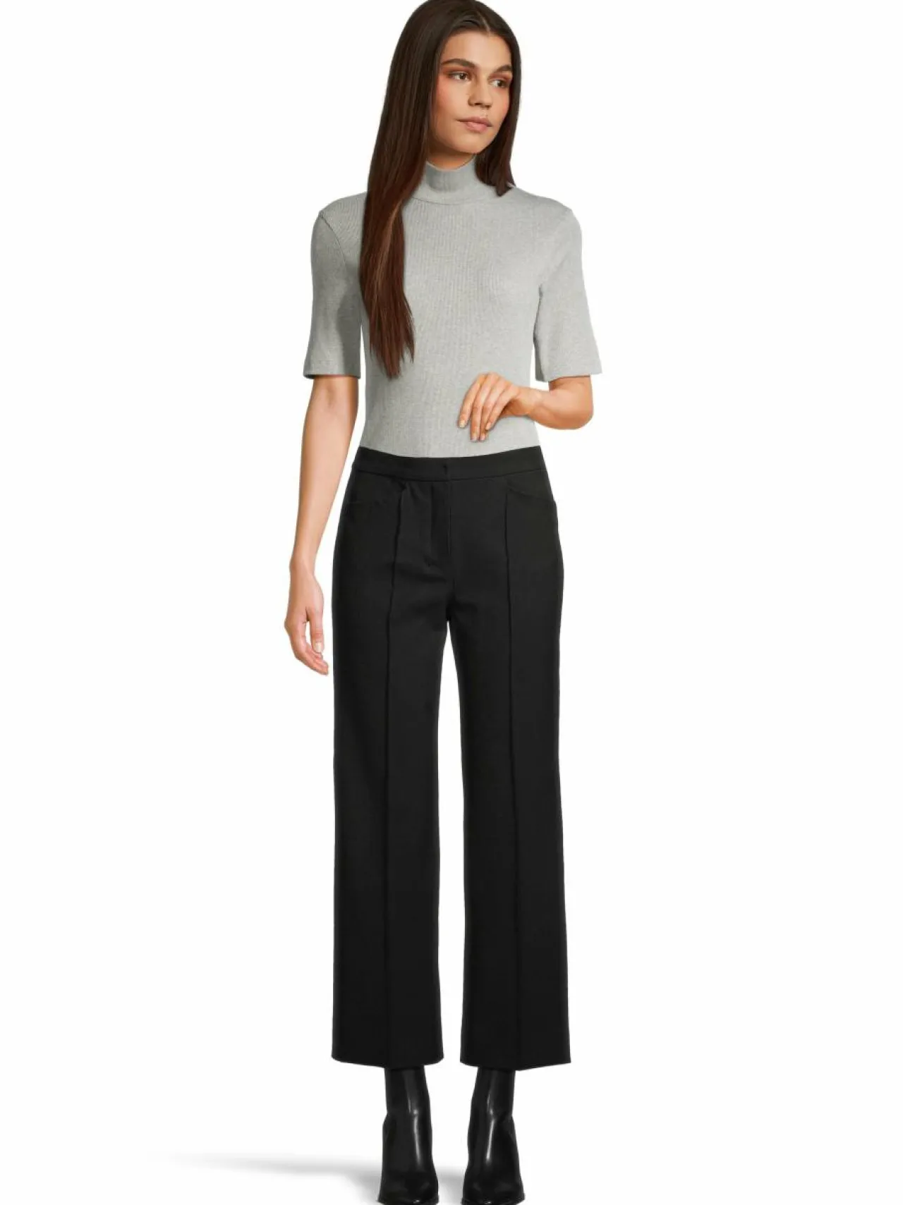 Housut<S MAX MARA Zaffiro-housut 005 SCHWARZ