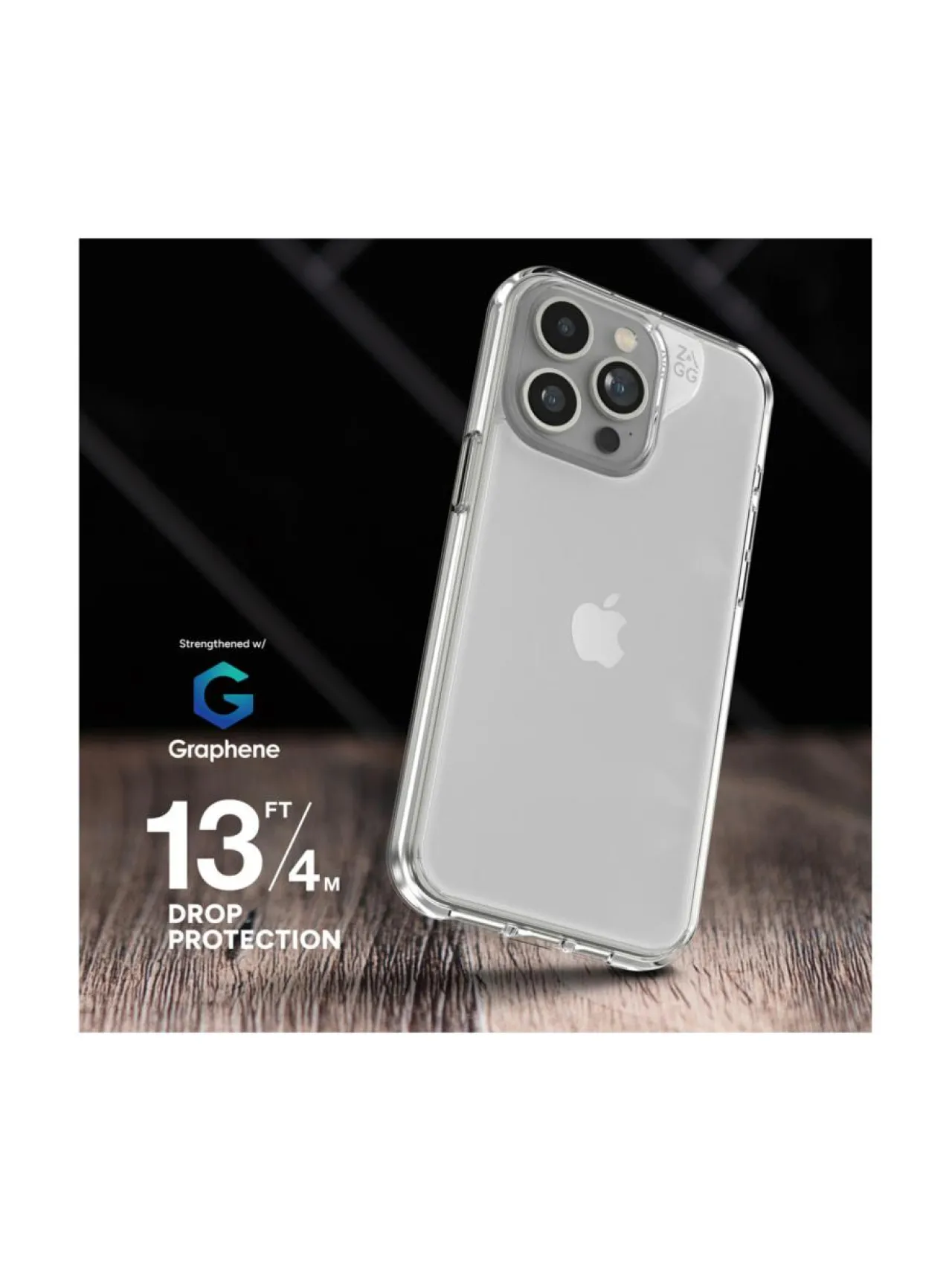 Zagg Crystal Palace - suojakuori iPhone 15 Pro^ Puhelimen Suojakuoret & Tarvikkeet