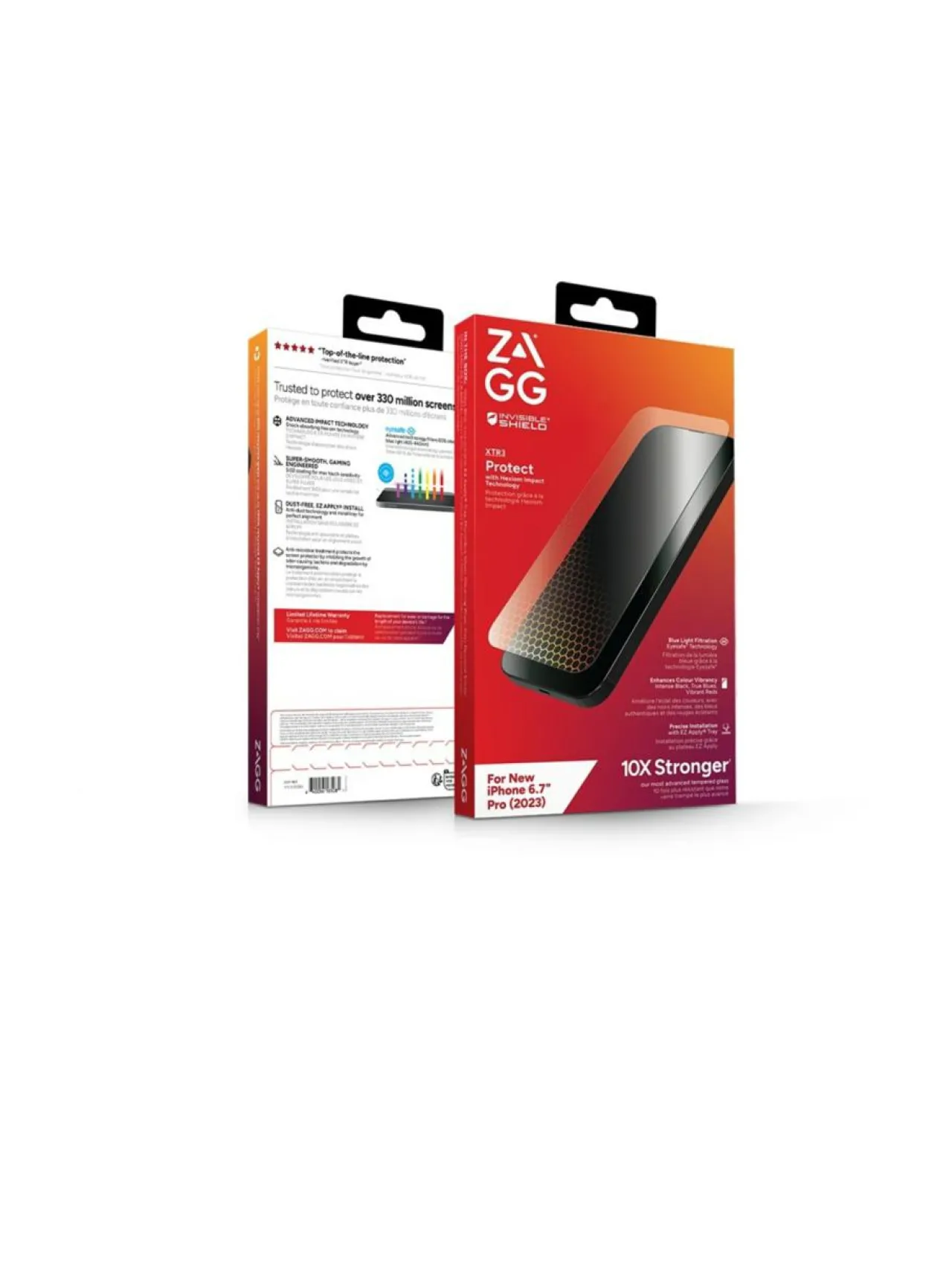 Zagg IS Glass XTR3 - näytönsuoja iPhone 15 Pro Max^ Puhelimen Suojakuoret & Tarvikkeet