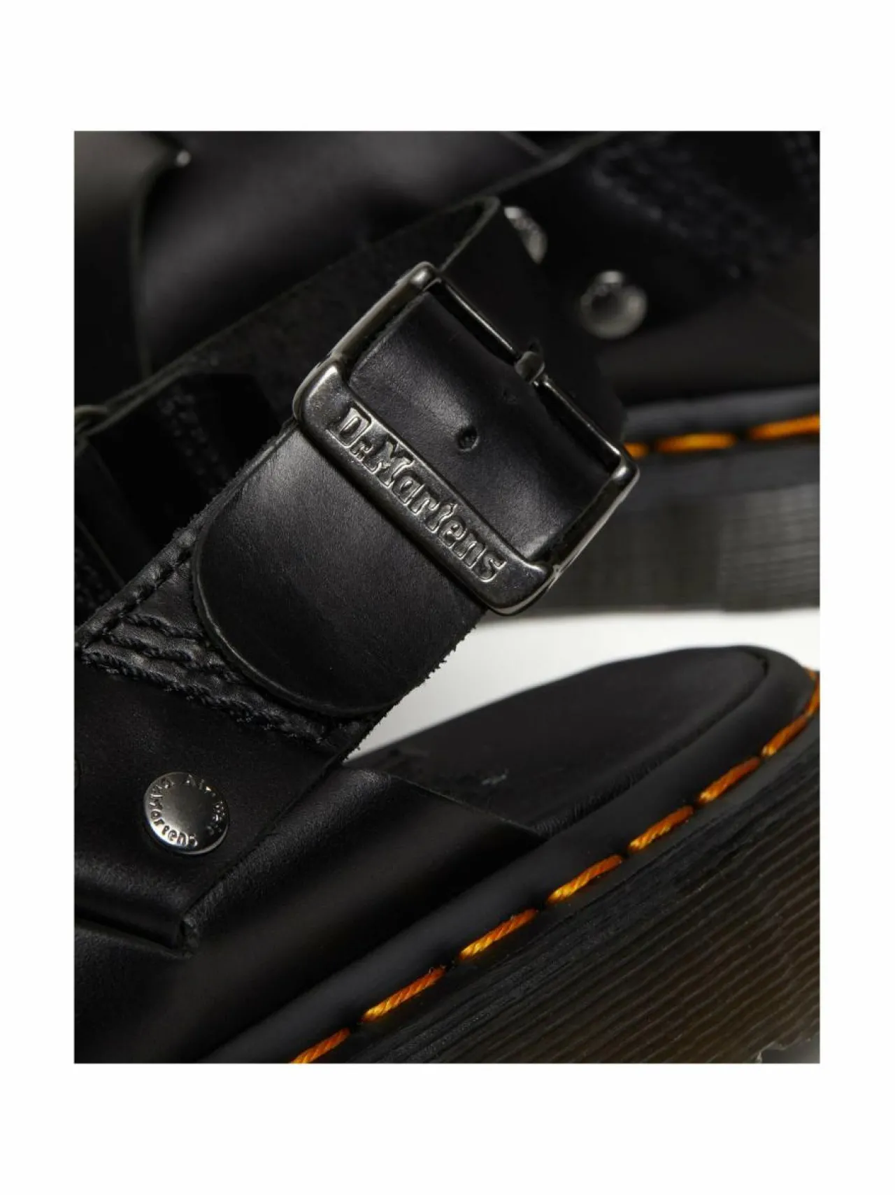 Sandaalit<Dr. Martens Zane Brando -nahkasandaalit BLACK