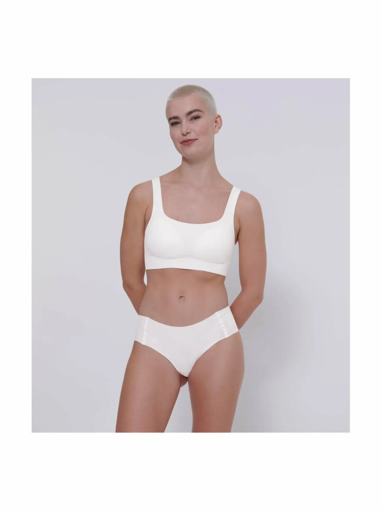 Alusvaatteet & -Asut<Sloggi Zero Feel 2.0 -toppi 00GZ SILK WHITE