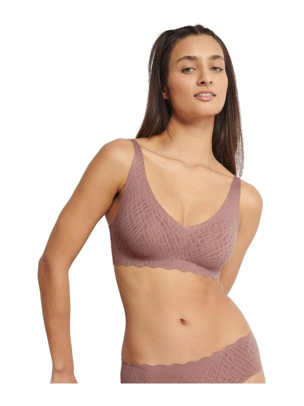 Alusvaatteet & -Asut<Sloggi Zero Feel Bliss Soft -rintaliivit 1141 CACAO