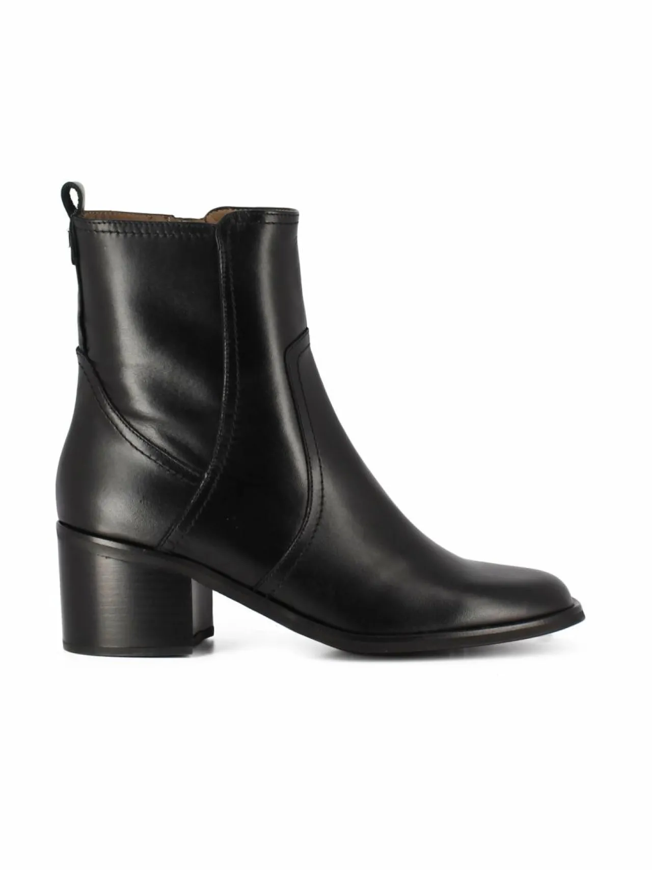 Nilkkurit<Wonders Zipper Block -nahkanilkkurit ISEO NEGRO