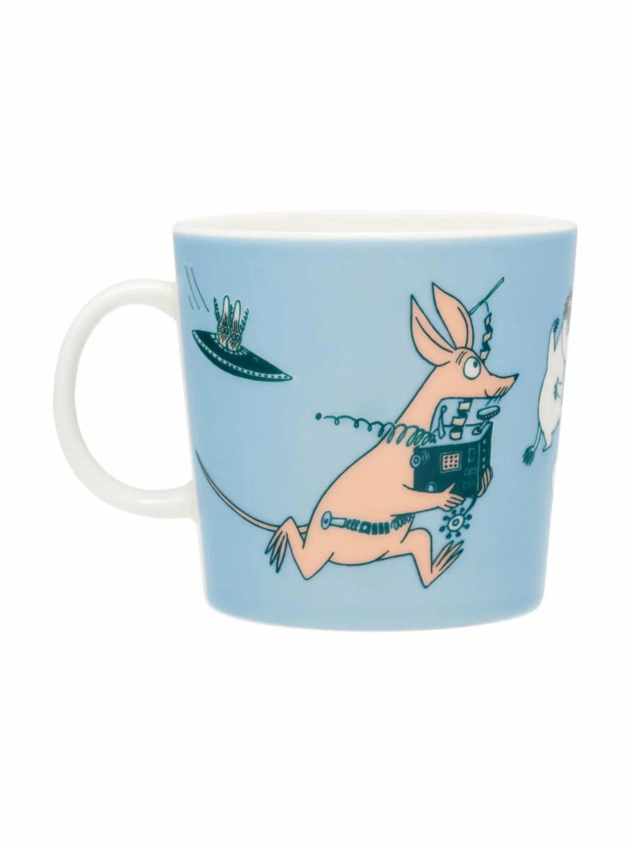 Mukit & Kupit & Asetit<Moomin Arabia Z-muki 0,4 l BABY BLUE
