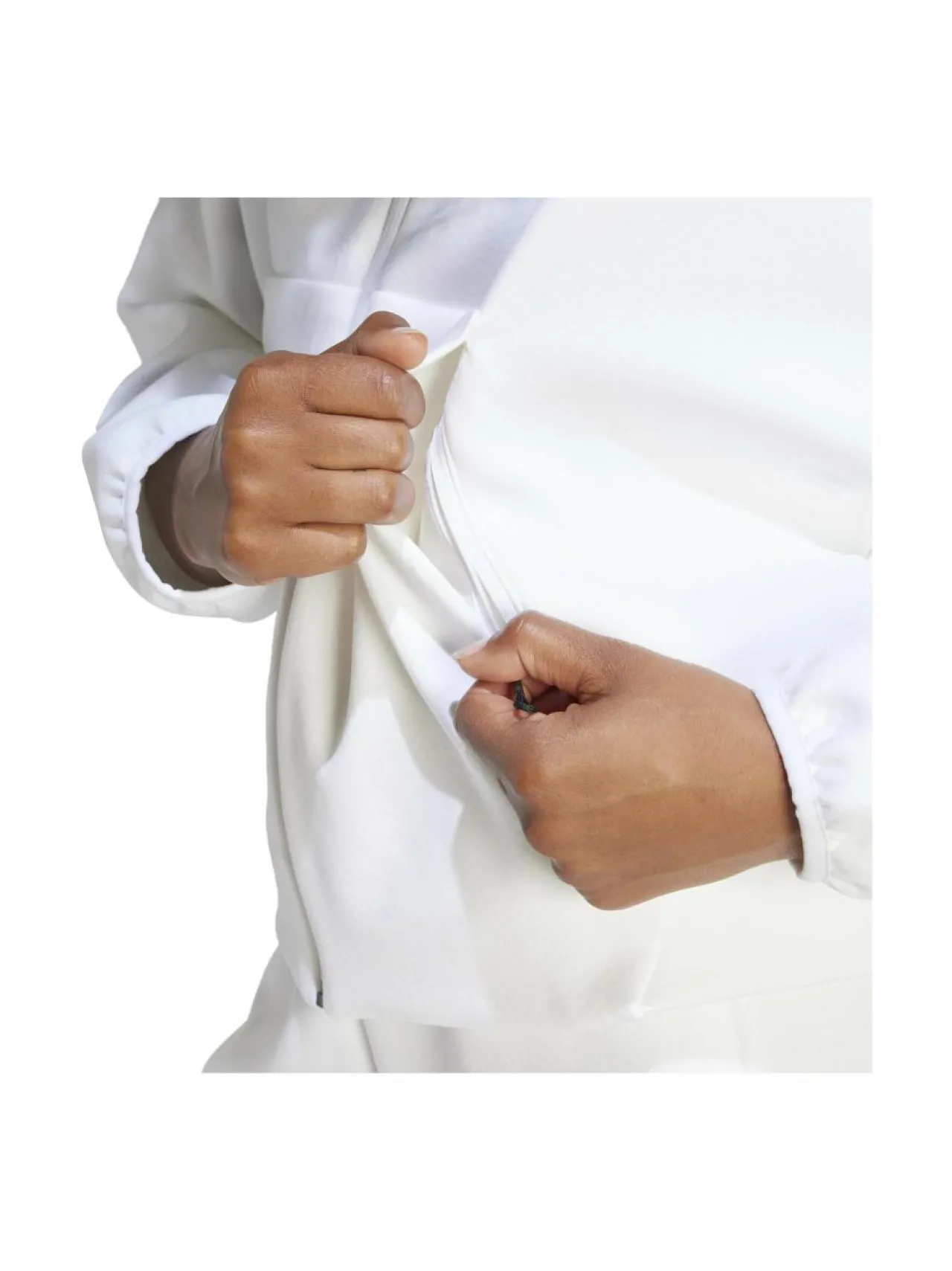 Paidat, Hupparit & Colleget<adidas Sportswear Z.N.E. Full Zip -hupparitakki JE7849 WHITE