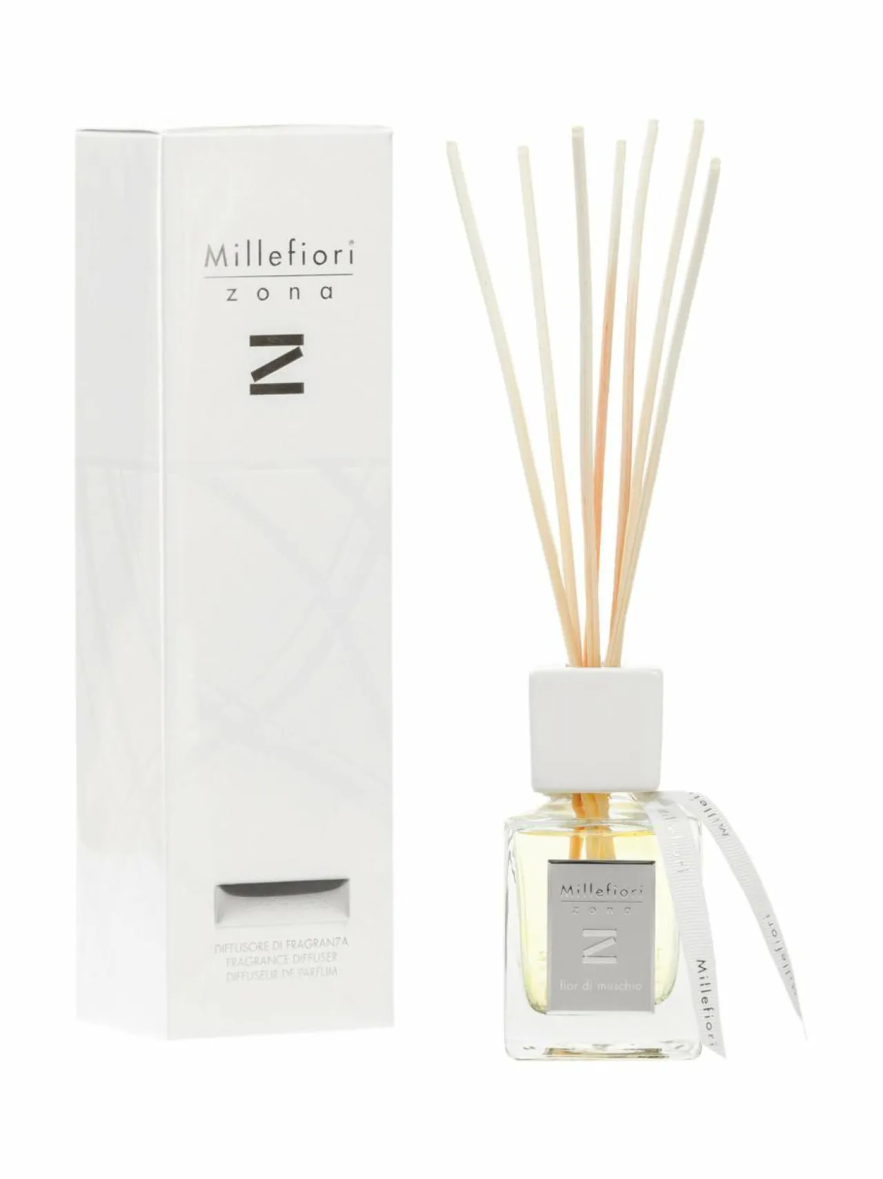 Millefiori Zona Fior di Muschio -huonetuoksu 250 ml^ Huonetuoksut & Tuoksukynttilät